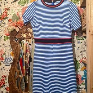 Stripe Ponte Dress